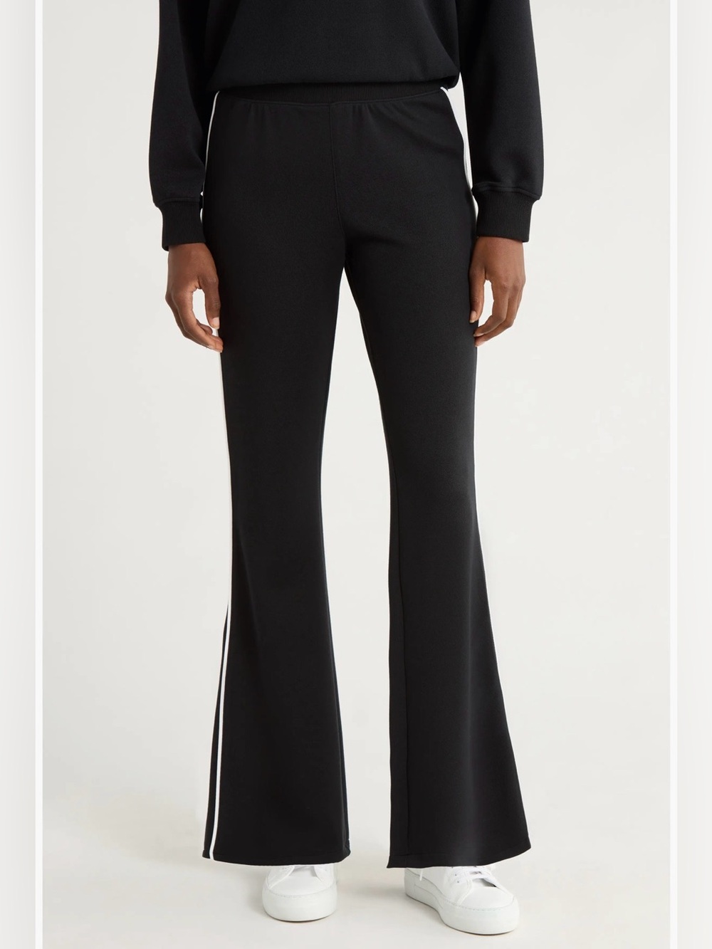 Spanx AirEssentials Pique Flare Leg Pants Sz XS